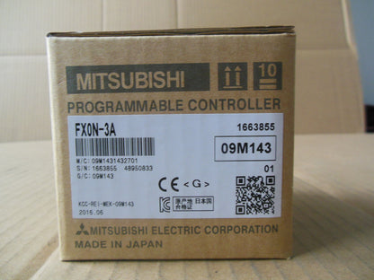 Mitsubishi FX0N-3A PLC - 1PC New In Box - MITSUBISHI
