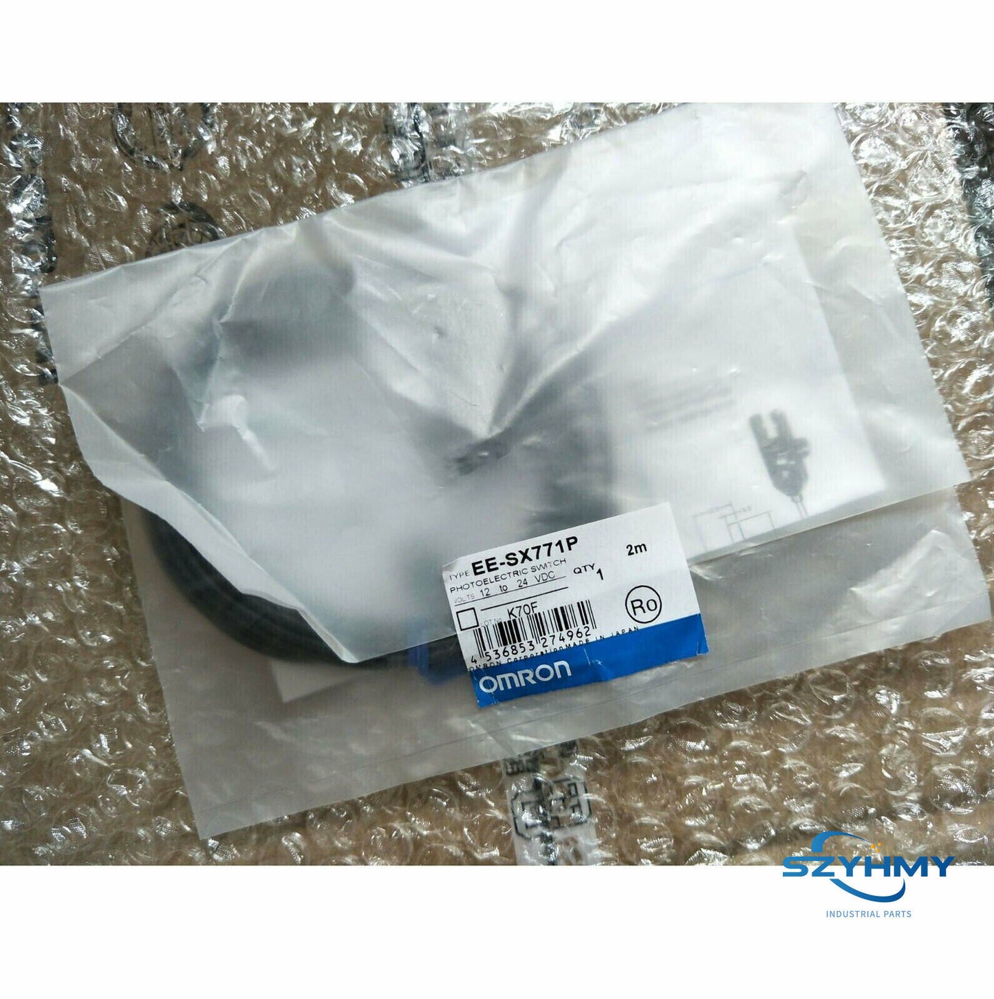 OMRON EE-SX771P Photoelectric Switch Fiber Unit with Cable - OMRON
