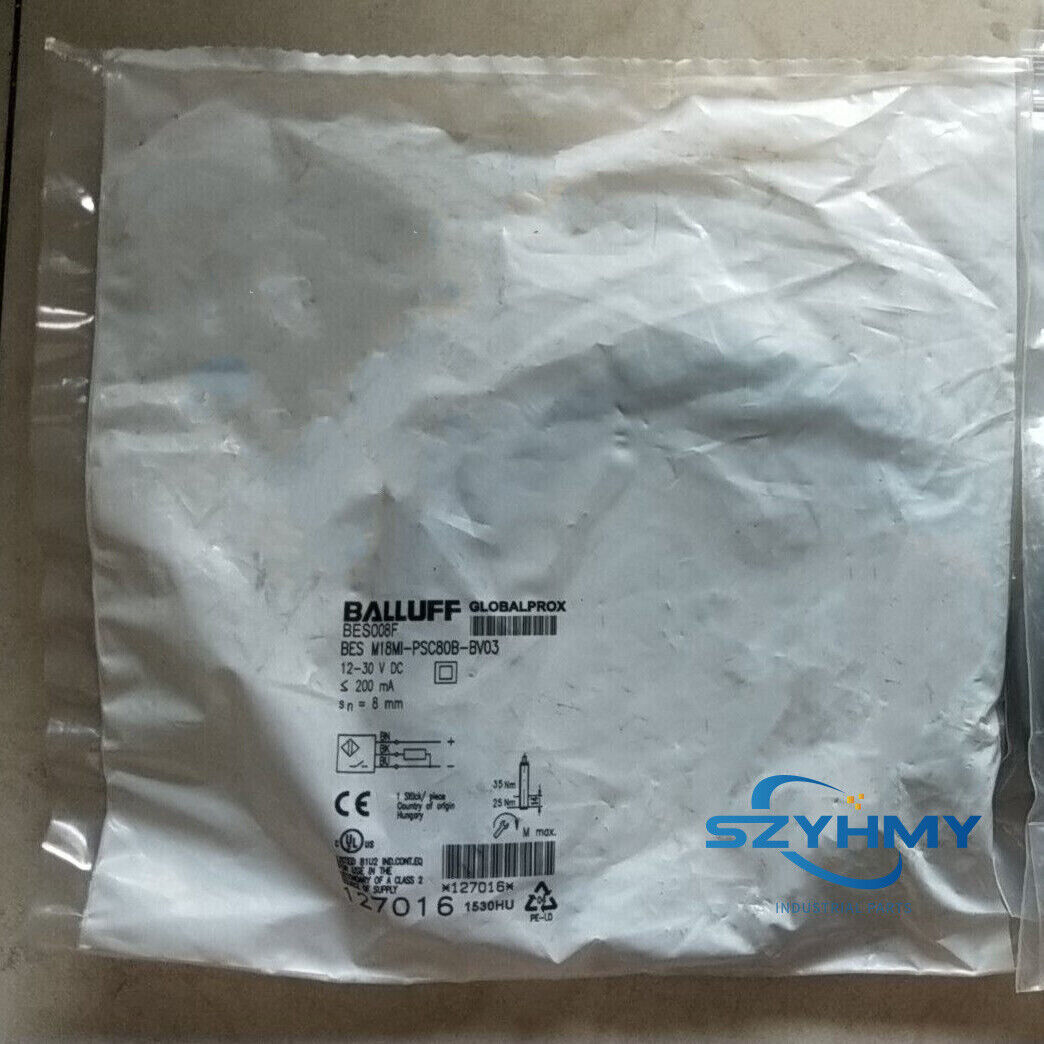 Balluff BES M18MI-PSC80B-BV03 Proximity Switch - 1pc New - BALLUFF