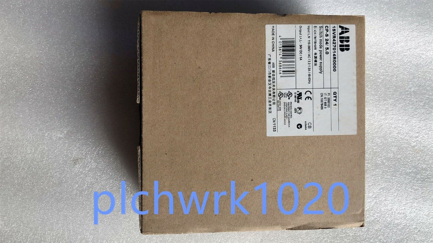 ABB CP-S 24/5.0 Power Supply - 1SVR427014R0000 - New in Box - ABB