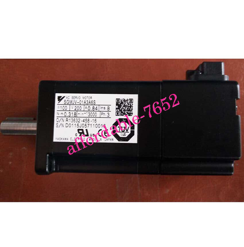 YASKAWA SGMJV-01A3A6S AC Servo Motor - Brand New In Box - YASKAWA