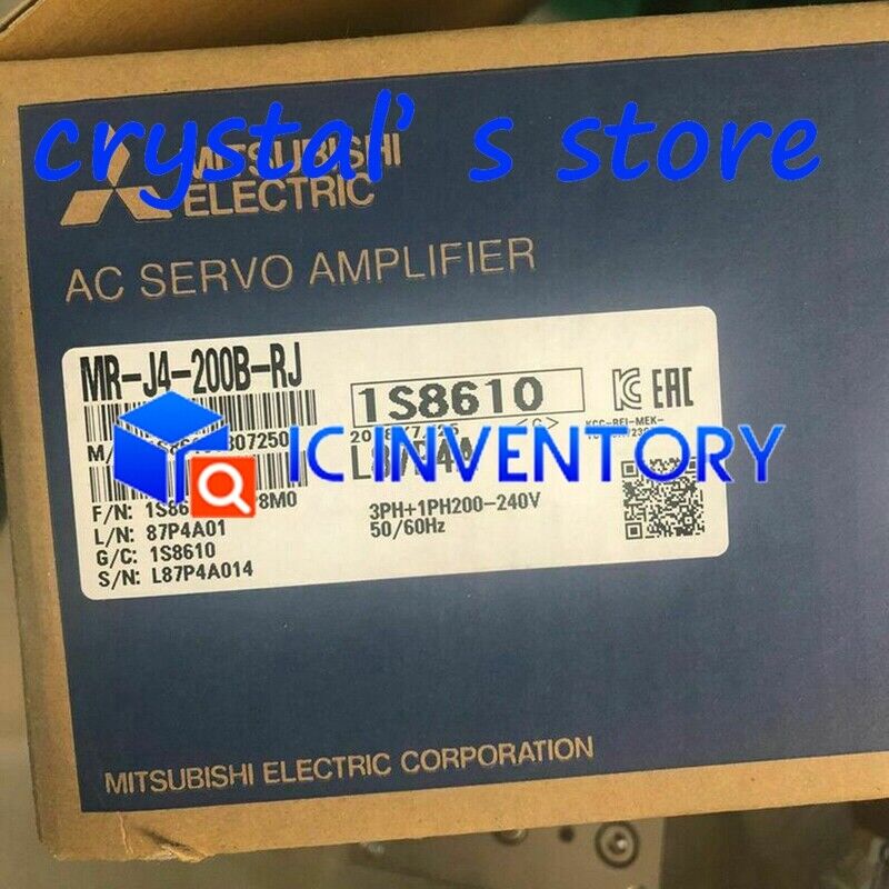 Mitsubishi MR-J4-200B-RJ AC Servo Driver - New in Box - MITSUBISHI