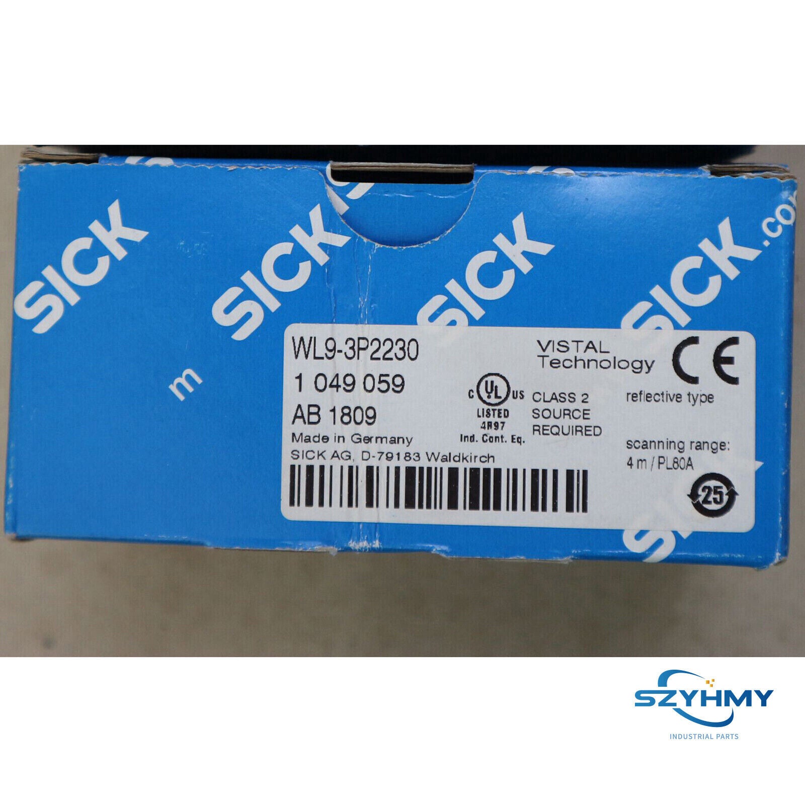 1PC New Sick WL9-3P2230 Photoelectric Switch - WL93P2230 Model - SICK