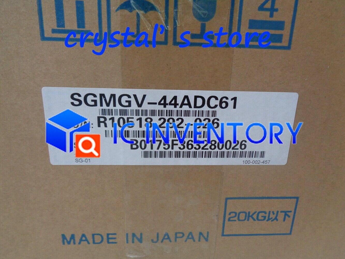 Yaskawa SGMGV-44ADC61 Servo Motor - 1 Piece New - YASKAWA