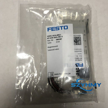 FESTO VUVG-LK14-M52-AT-G18-1H2L-W1-S Solenoid Valve 1PC - FESTO