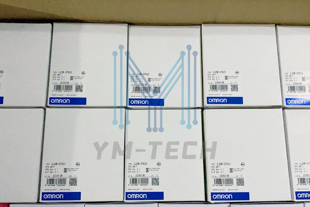 OMRON CJ2M-CPU31 PLC Module - High-Performance CPU Unit - OMRON