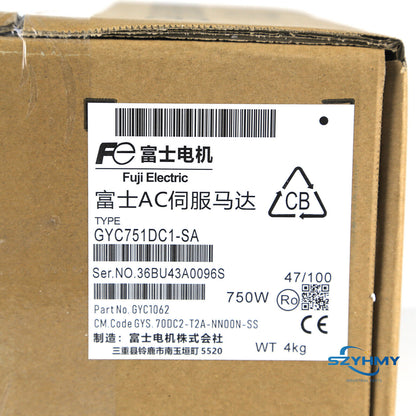 Fuji GYC751DC1-SA Servo Motor New In Box - FUJI