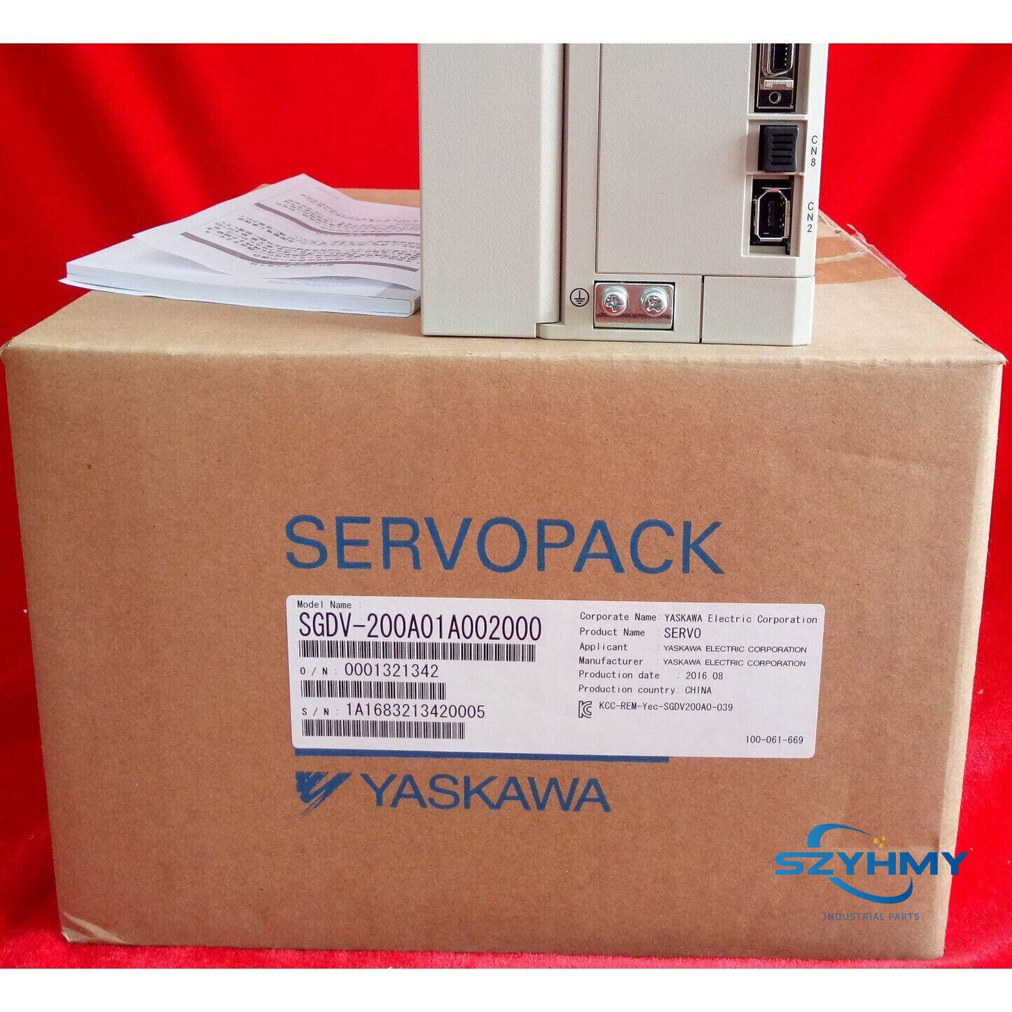 Yaskawa SGDV-200A01A002000 Servo Motor - 1PC New and Boxed - YASKAWA