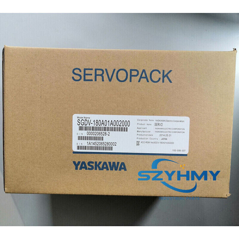Yaskawa SGDV-180A01A002000 Servo Motor - 1PC New in Box - YASKAWA