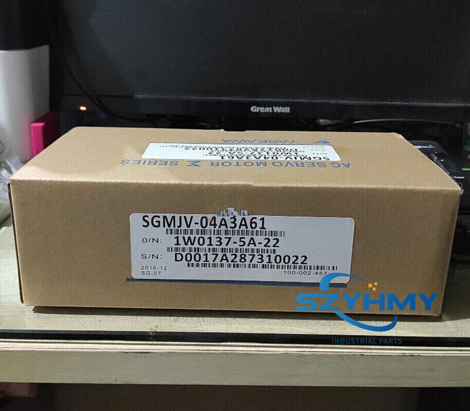 Yaskawa SGMJV-04A3A61 Servo Motor - High Performance Component - YASKAWA