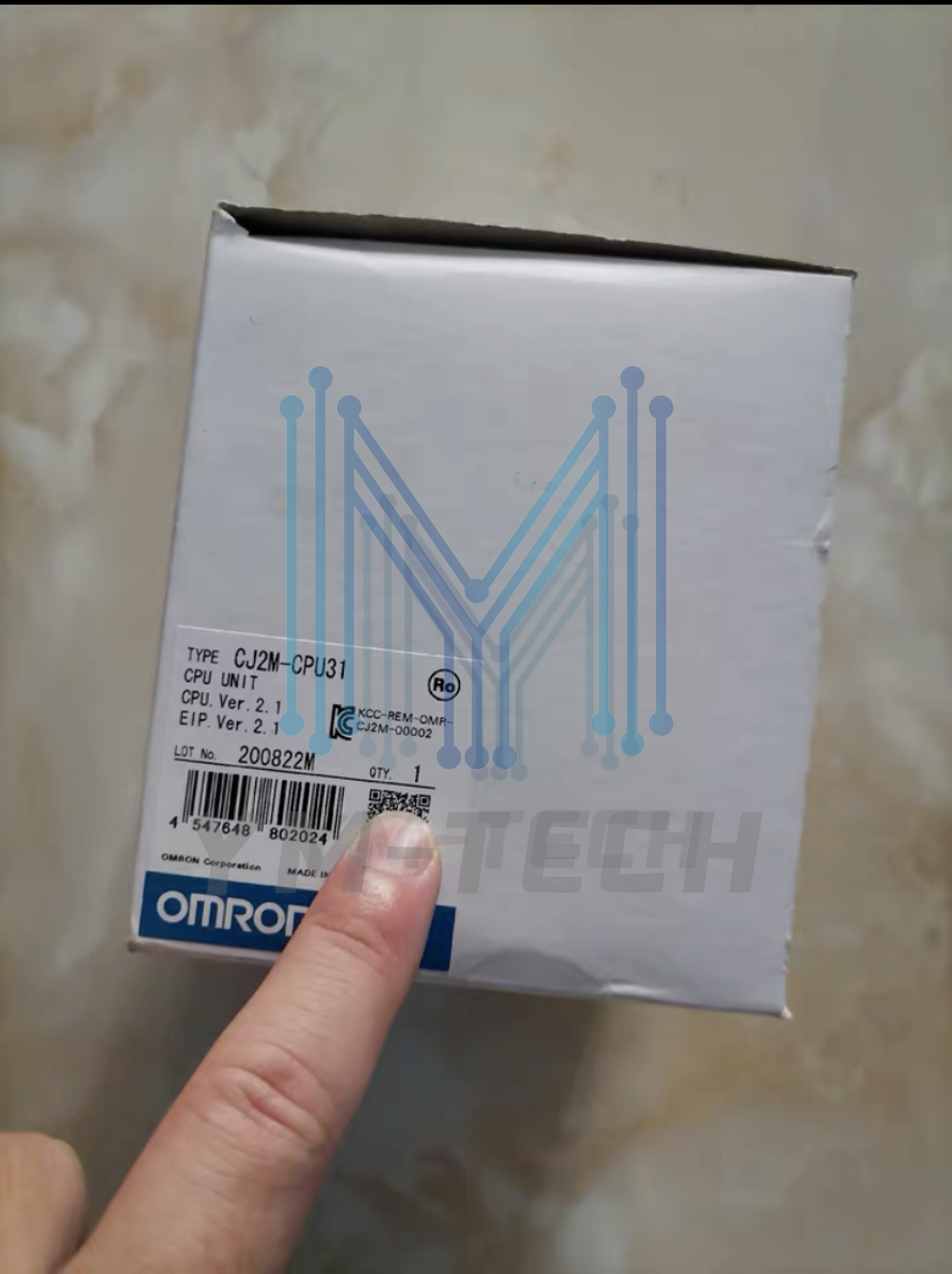 OMRON CJ2M-CPU31 PLC Module - High-Performance CPU Unit - OMRON