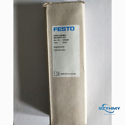1PC New FESTO VUVS-L20-M52-AD-G18-F7-1C1 575263 Solenoid Valve - FESTO