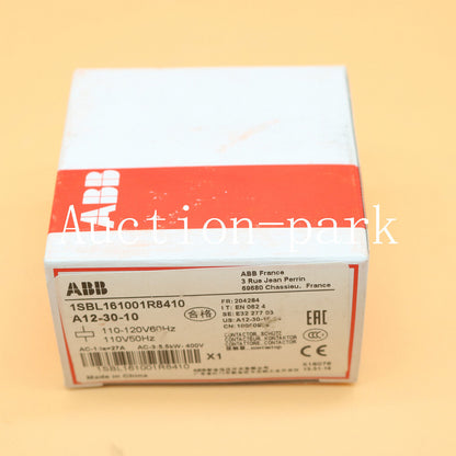 ABB A12-30-10 3 Pole Contactor for 110V 5.5KW Applications - ABB