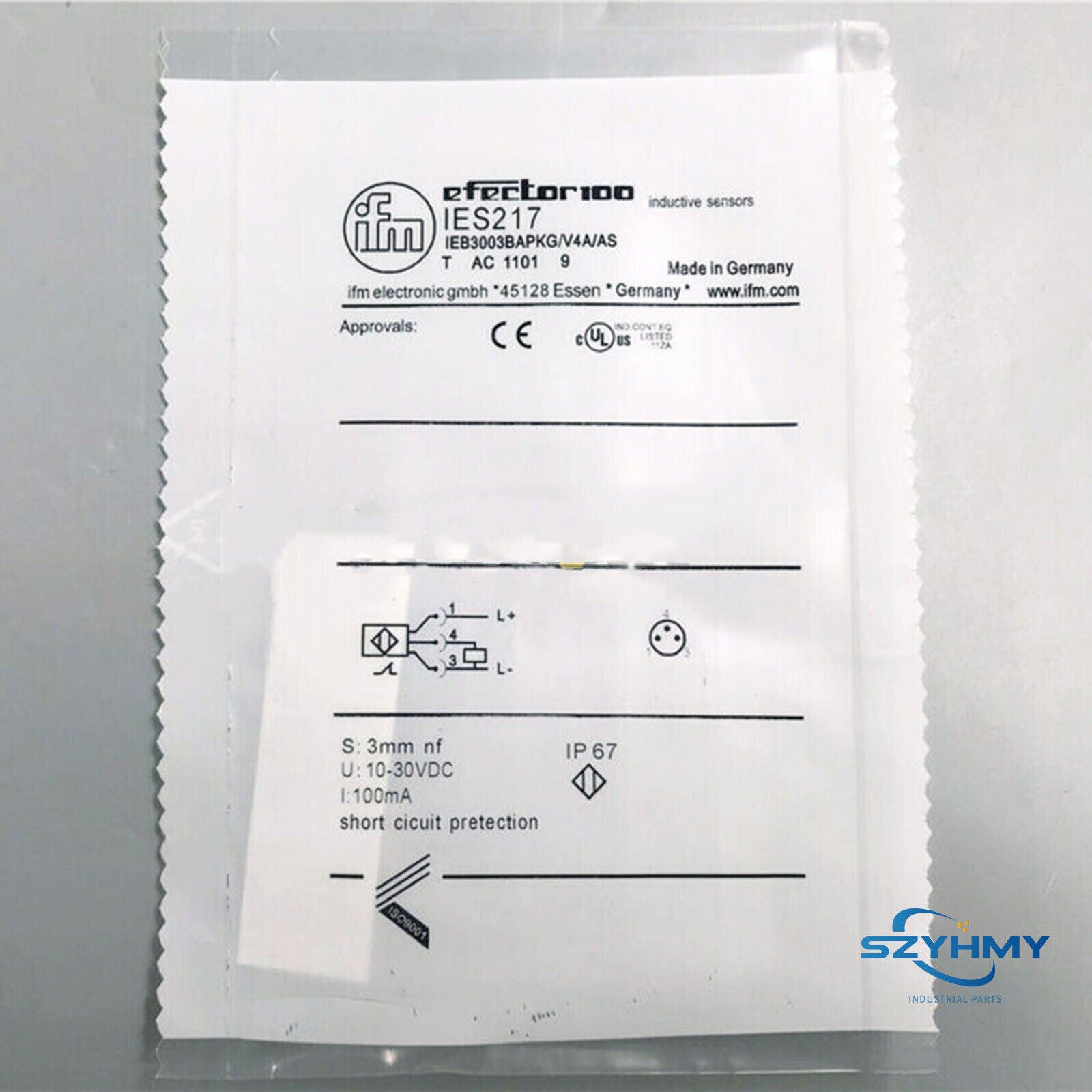 IFM IES217 Proximity Switch Sensor – 1pc New - IFM