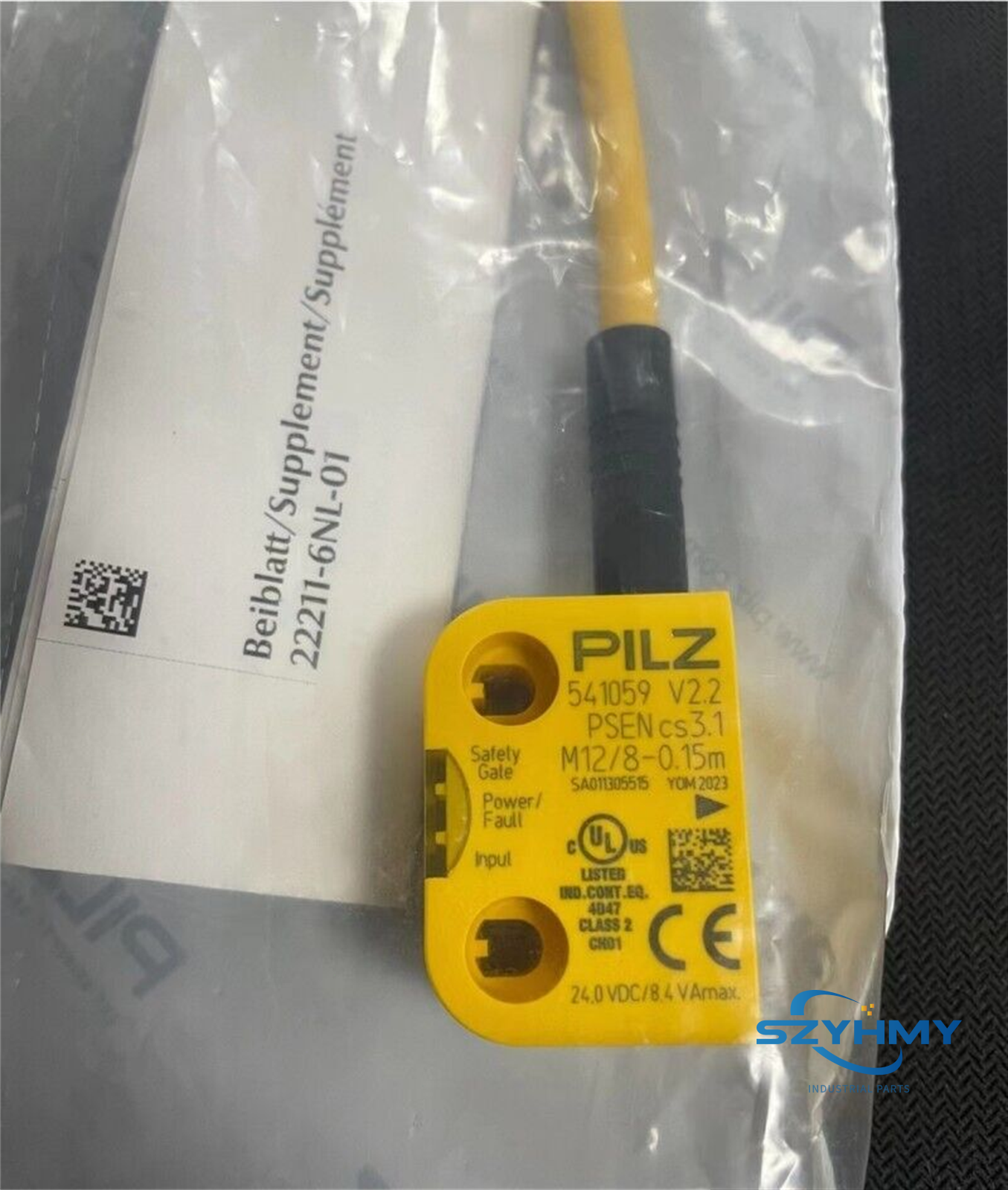 Pilz 541059 PSEN cs3.1 M12/8-0.15m Safety Relay - New In Box - PILZ