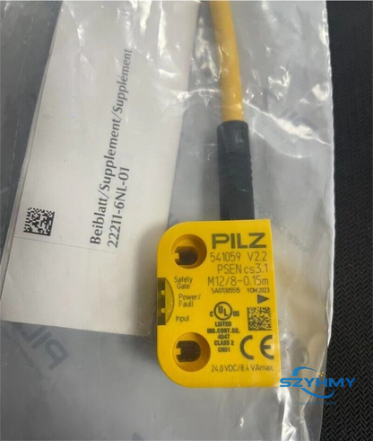 Pilz 541059 PSEN cs3.1 M12/8-0.15m Safety Relay - New In Box - PILZ