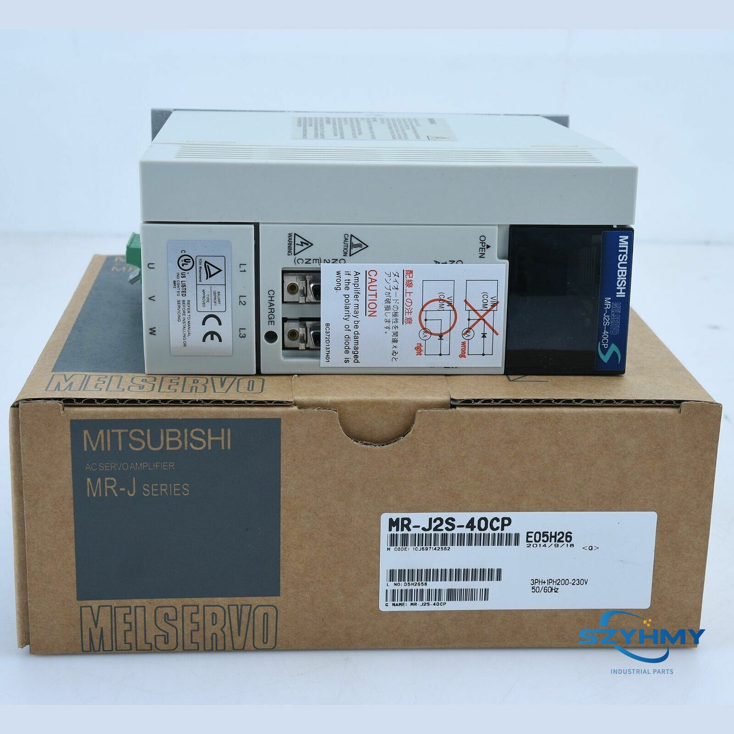 Mitsubishi MR-J2S-40CP-S084 Servo Drive for Precision Control - MITSUBISHI