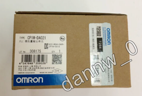 Omron CP1W-DA021 PLC Module - New in Box, Reliable Performance - OMRON