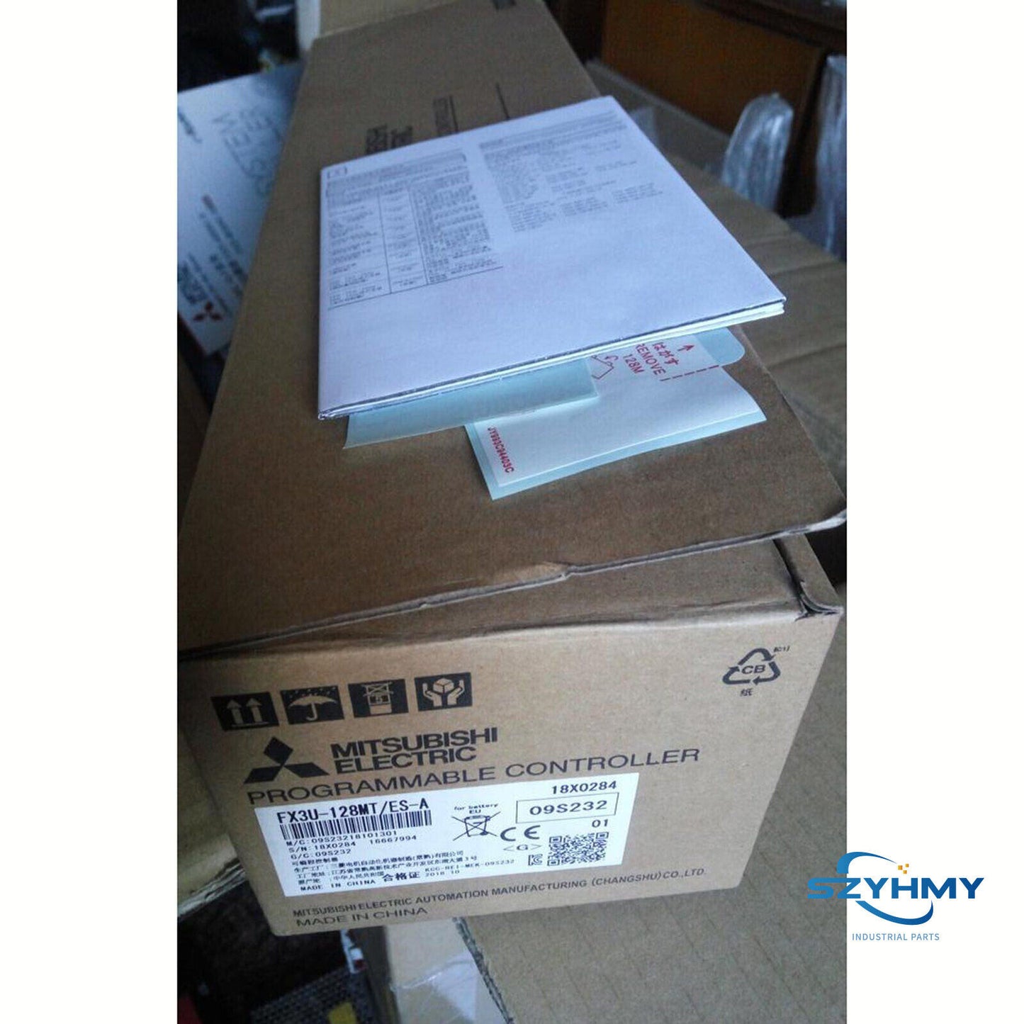 Mitsubishi FX3U-128MT/ES-A Programmable Logic Controller - 1PC - MITSUBISHI