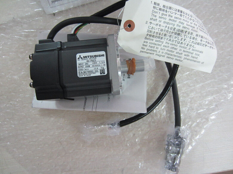 MITSUBISHI HC-PQ23 AC SERVO MOTOR - NEW ORIGINAL PRODUCT - MITSUBISHI