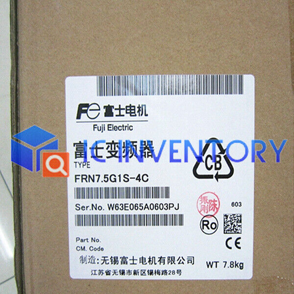 Brand New FUJI FRN7.5G1S-4C 380V 7.5KW Inverter for Sale - FUJI