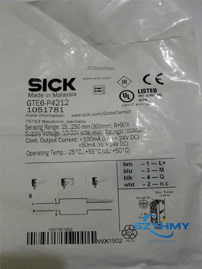 SICK GTE6-P4212 Photoelectric Sensor - Reliable Detection Solution - SICK