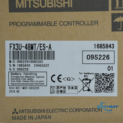 Mitsubishi FX3U-48MT/ES-A Programmable Logic Controller - 1PC - MITSUBISHI