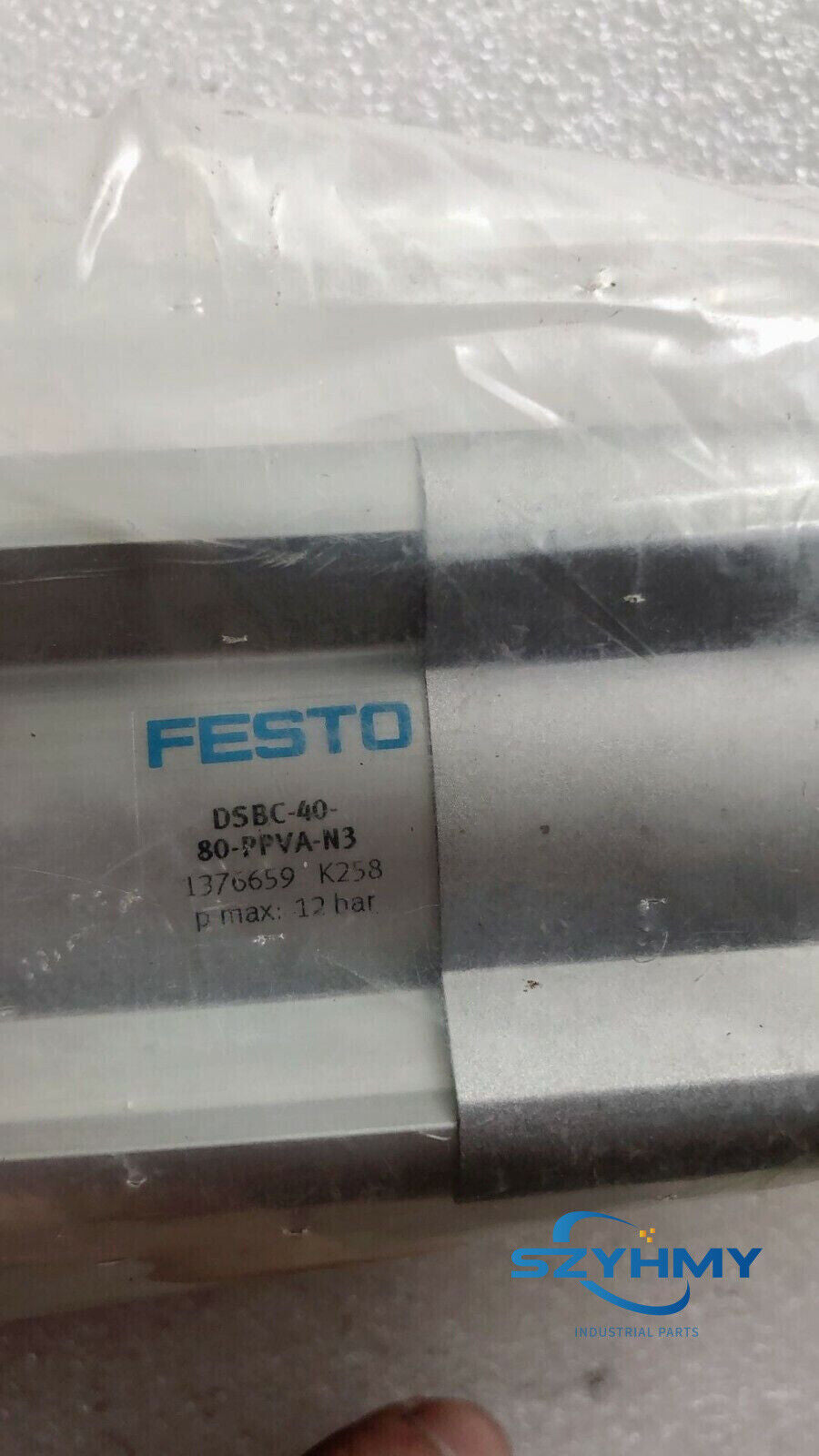 Festo DSBC-40-80-PPVA-N3 Pneumatic Cylinder - 1 Piece - FESTO