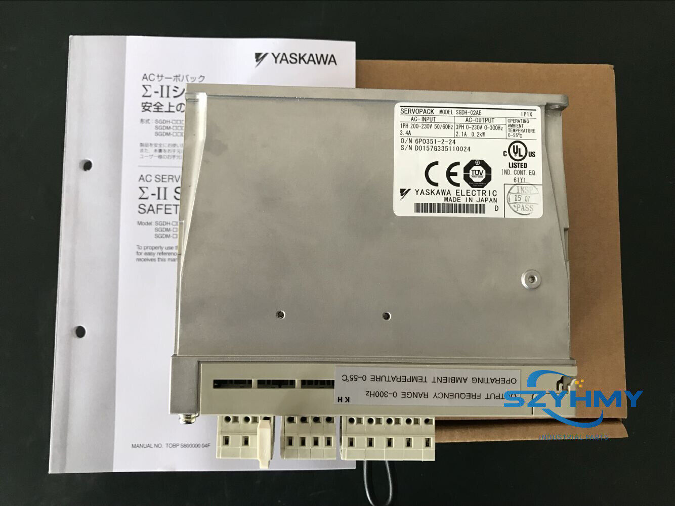 Yaskawa SGDH-02AE Servo Driver - New in Box - YASKAWA