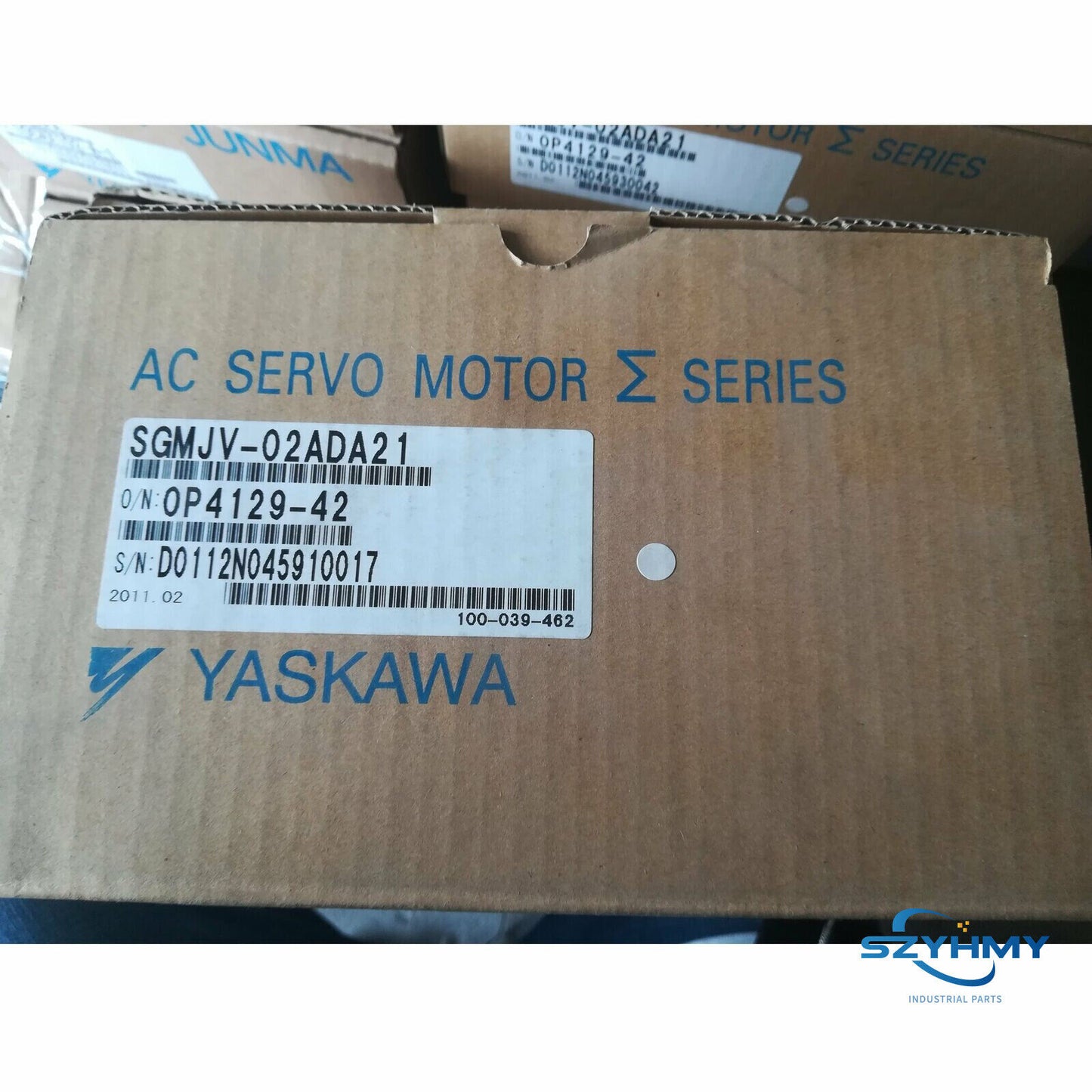 YASKAWA SGMJV-02ADA21 AC Servo Motor - New Condition - YASKAWA