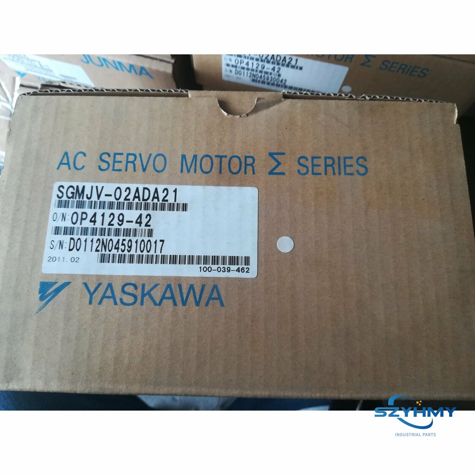 YASKAWA SGMJV-02ADA21 AC Servo Motor - New Condition - YASKAWA