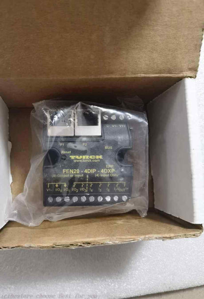 Turck FEN20-4DIP-4DXP-DIN Multiprotocol Digital I/O Module - KOEED
