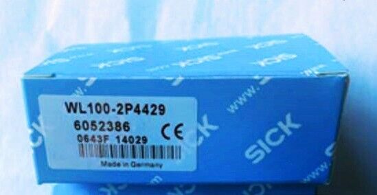 NEW SICK WL100-2P4429 Photoelectric Switch - Reliable Sensor - SICK