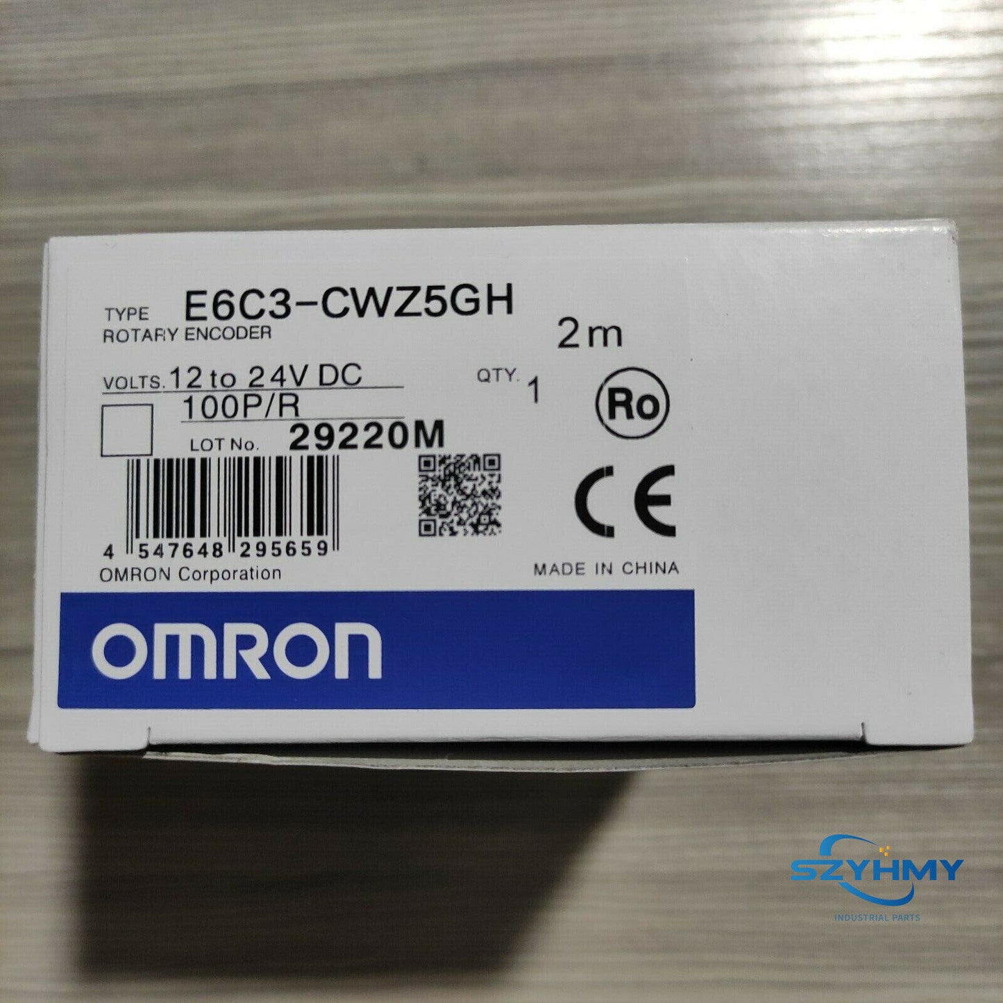 New Omron E6C3-CWZ5GH 100P/R Rotary Encoder in Box - OMRON
