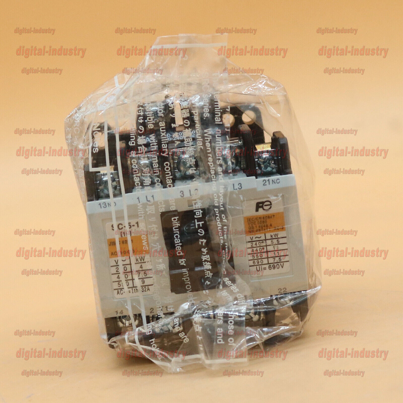 1PS New Fuji SC-5-1 220VAC Magnetic Contactor for Industrial Use - FUJI