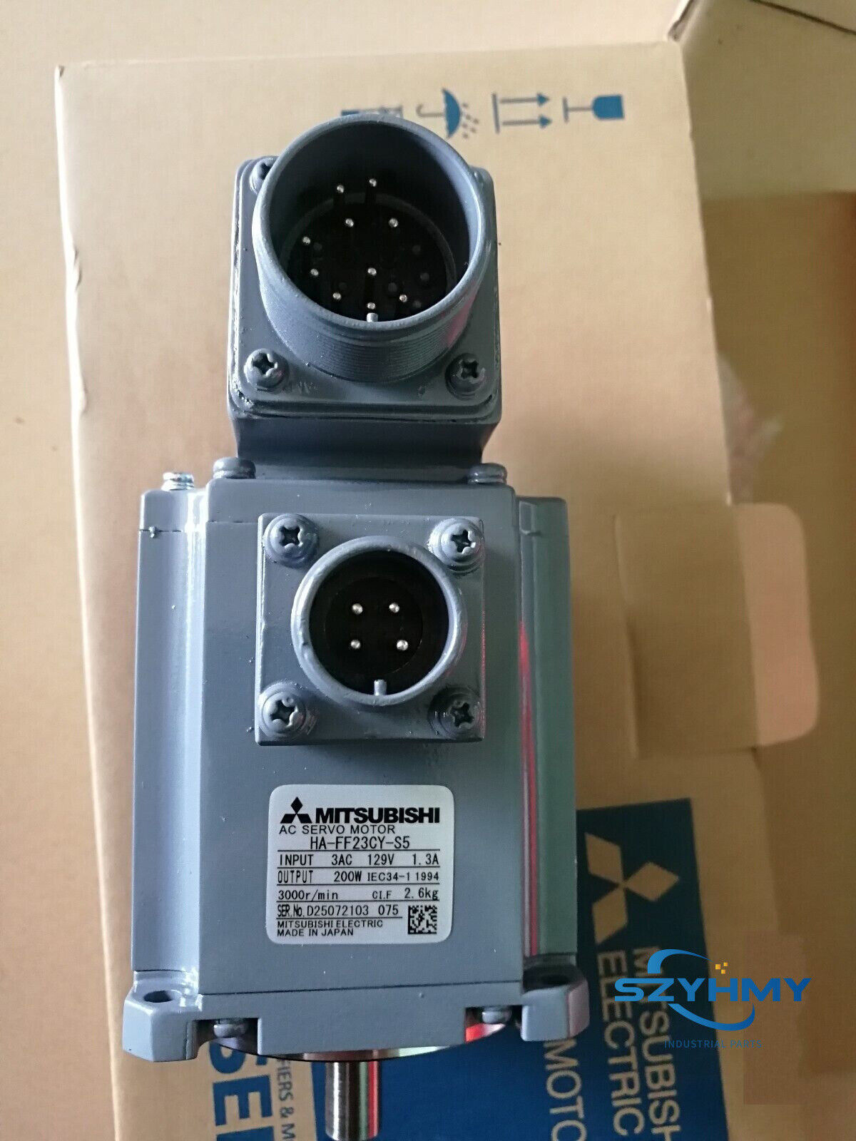 Mitsubishi HA-FF23CY-S5 Servo Motor - New in Box - MITSUBISHI