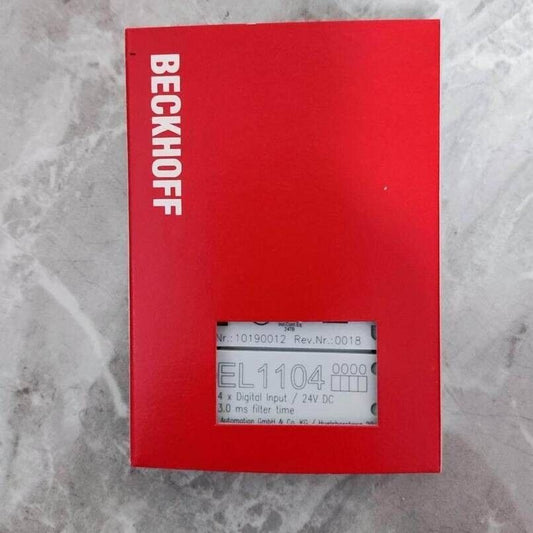 Unopened EtherCAT Terminal 4-Channel Digital Input EL1104 - UNOPENED