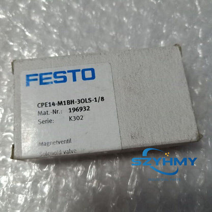 Festo CPE14-M1BH-3OLS-1/8 Solenoid Valve - Model 196932 - FESTO