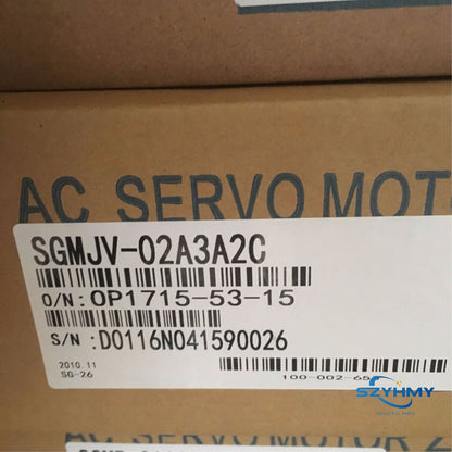 YASKAWA SGMJV-02A3A2C Servo Motor - New - YASKAWA
