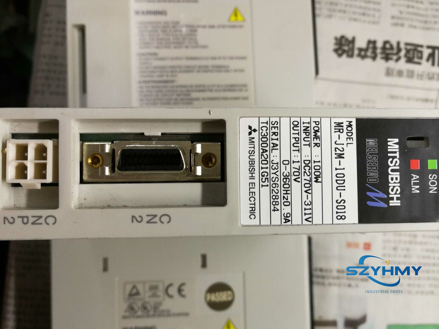 USED Mitsubishi MR-J2M-10DU-S018 Servo Drive - MITSUBISHI