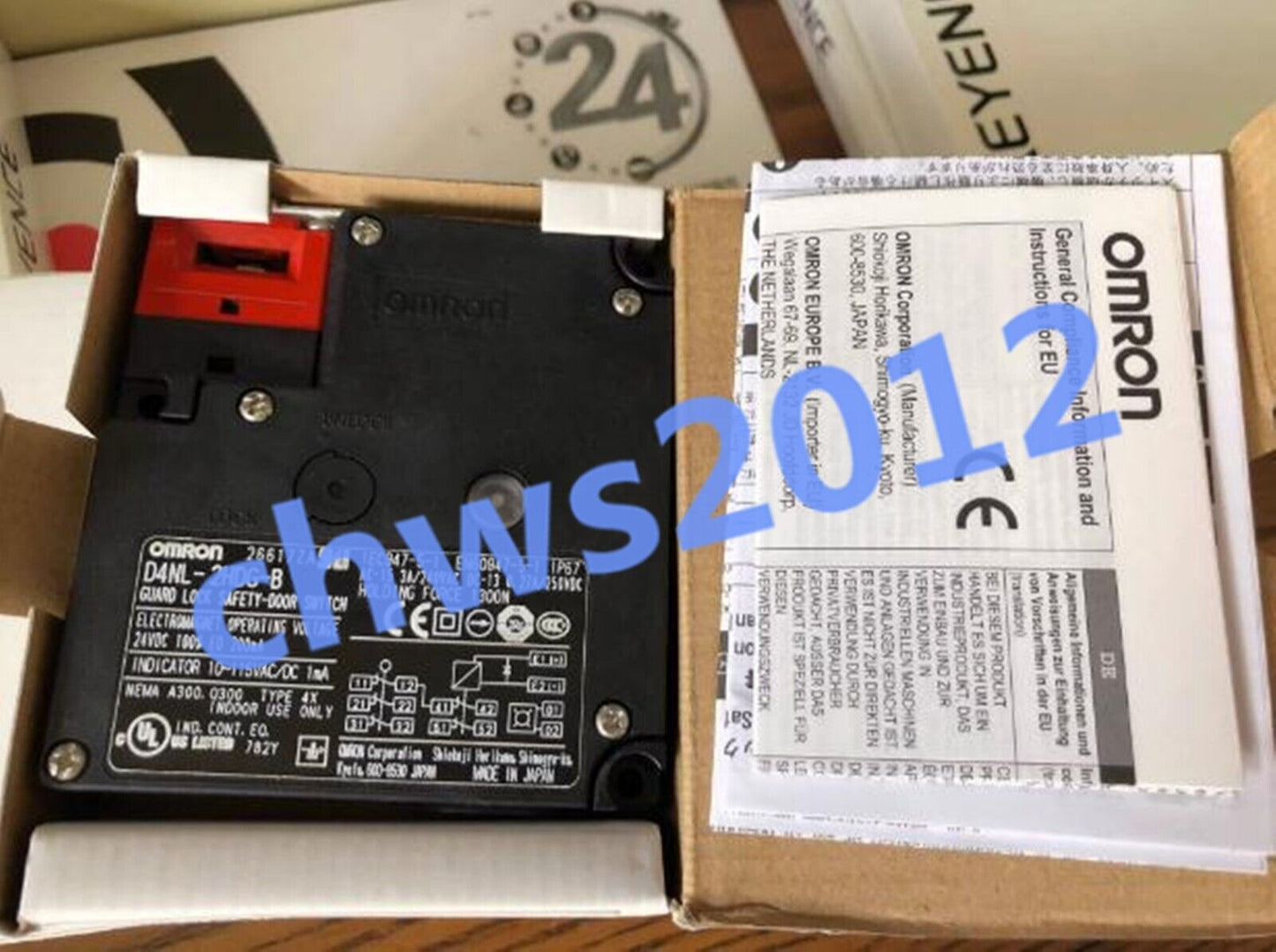 Omron D4NL-2AFA-B Safety Door Switch - Reliable Guard Lock Mechanism - OMRON