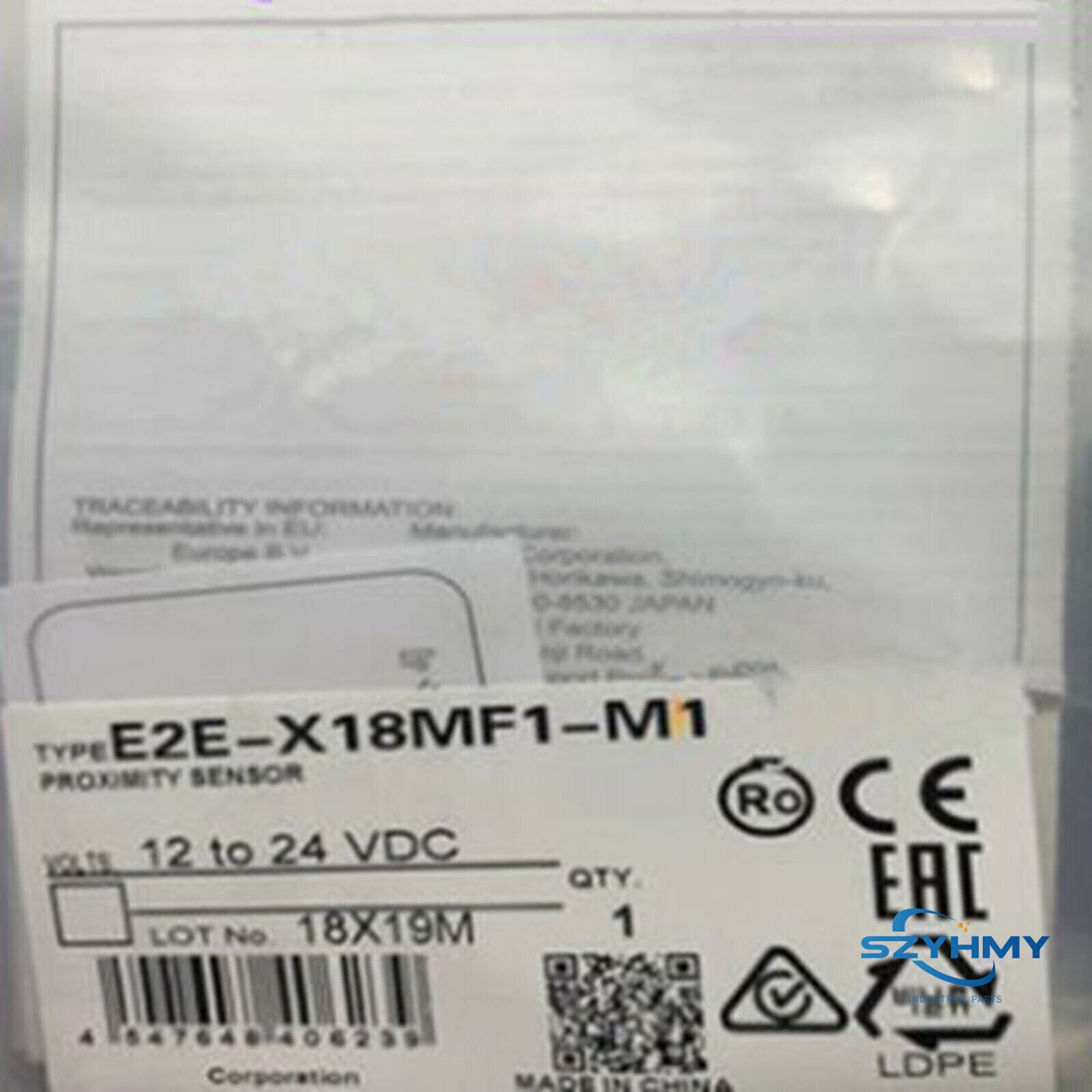 Omron E2E-X18MF1-M1 Proximity Switch - Reliable Sensor Solution - OMRON