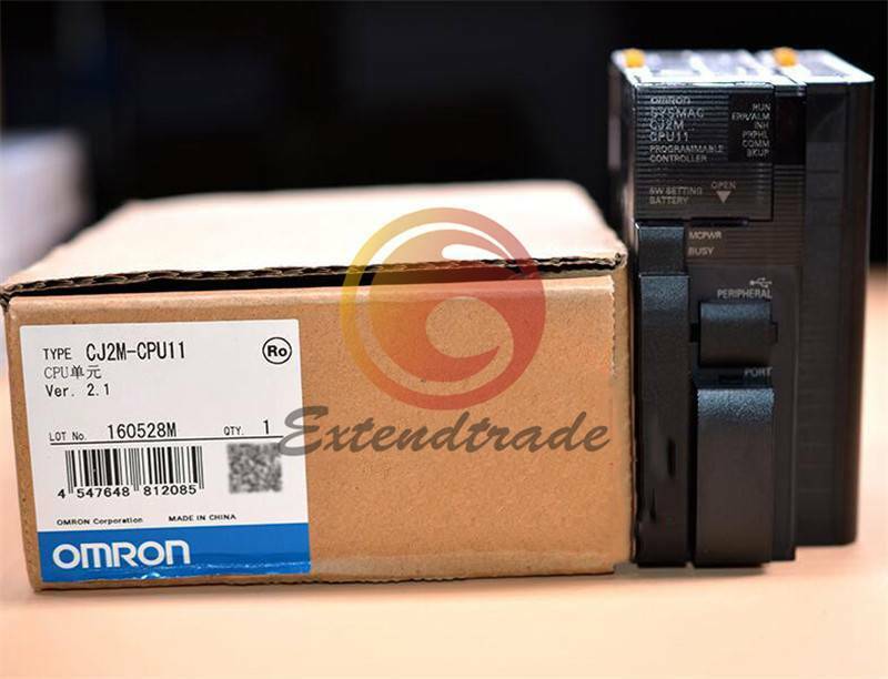 OMRON CJ2M-CPU11 New CPU Unit for Industrial Automation - OMRON