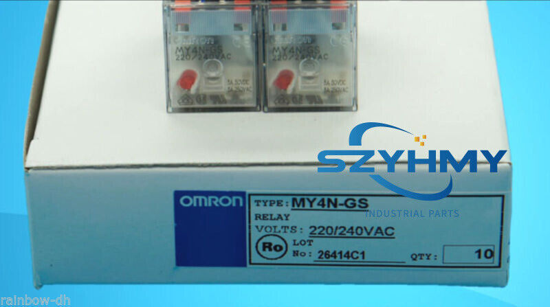 Omron MY4N-GS Small Relay - 24 VDC - 10 Pcs/Box - OMRON