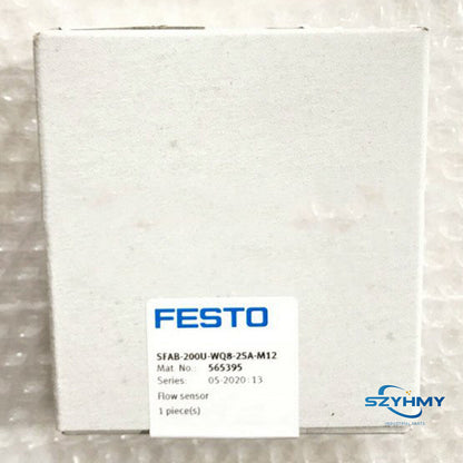 FESTO SFAB-200U-WQ8-2SA-M12 Flow Sensor - New 1PCS - FESTO