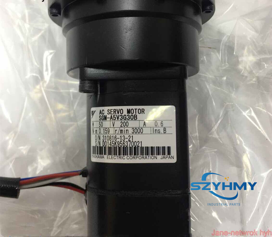 Yaskawa SGM-A5V3G30B AC Servo Motor - High Performance and Reliability - YASKAWA