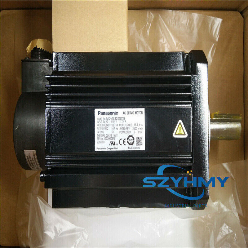 Panasonic MDME302GCG AC Servo Motor - 1PC, New in Box - PANASONIC