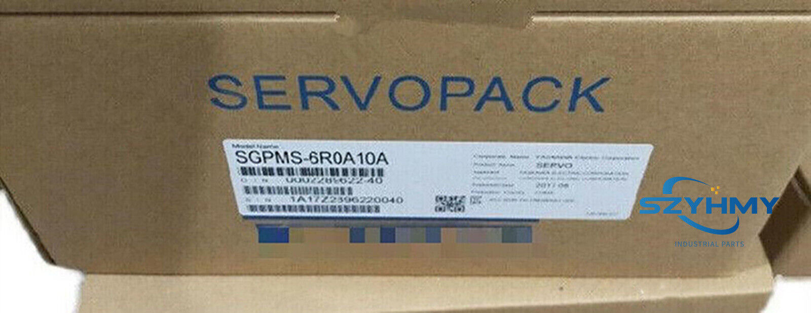 Yaskawa SGPMS-6R0A10A Servo Drive - High Performance & Reliability - YASKAWA