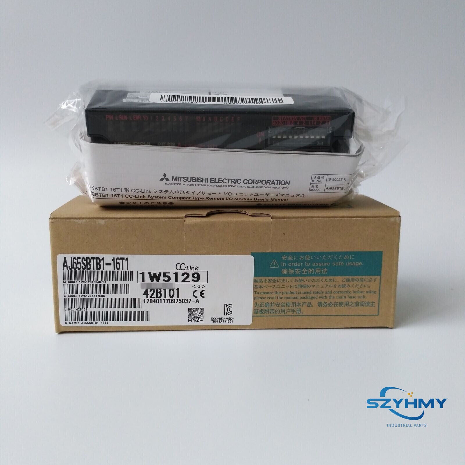 Mitsubishi AJ65SBTB1-16T1 PLC Module - New and Unboxed - MITSUBISHI