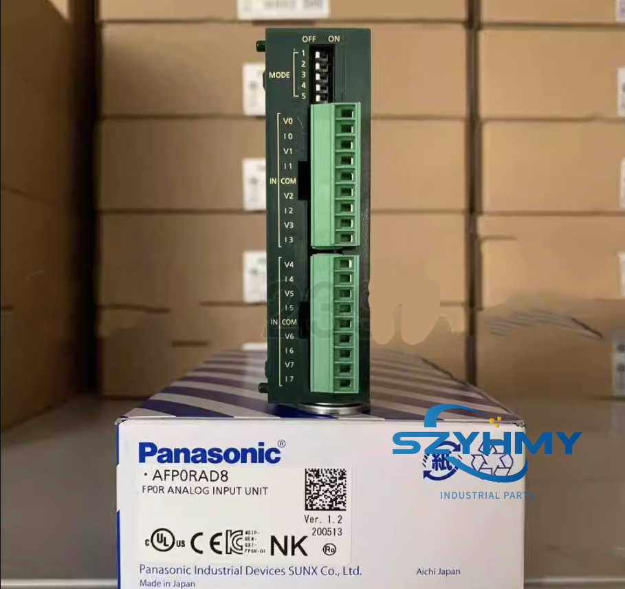 Panasonic AFP0RAD8 Analog Input Unit - 1PC New - PANASONIC